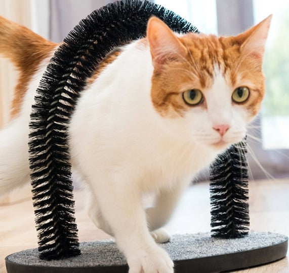 Scratcher and Grooming Arch For Cats