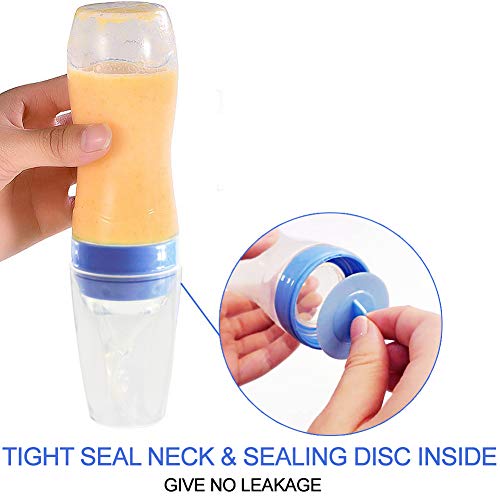 Baby Food Dispensing Spoon Bottle (4oz/120ml)