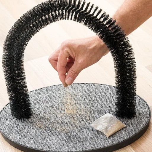 Scratcher and Grooming Arch For Cats