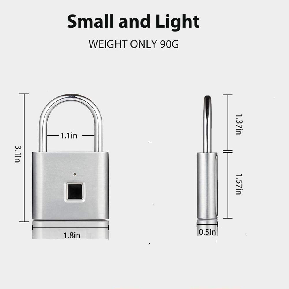 Fingerprint Smart Padlock