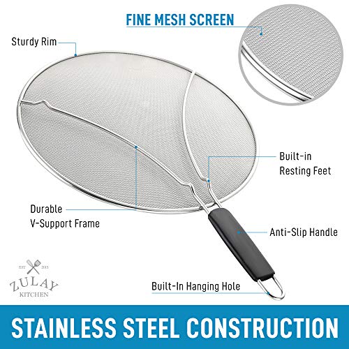 Splatter Screen for Frying Pan