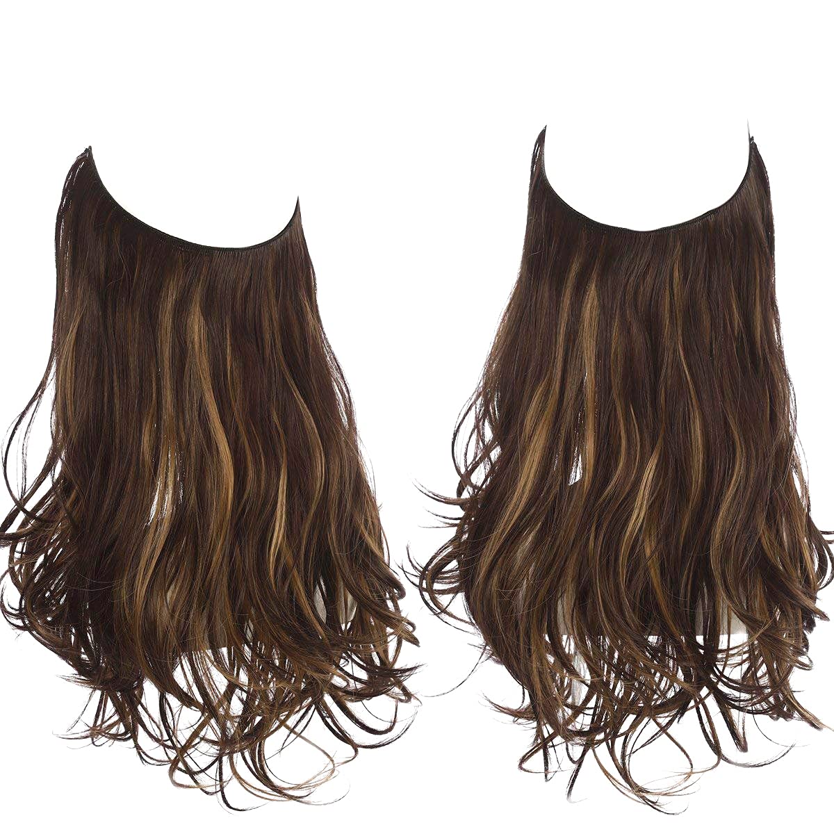 Dark Brown/Golden Hair Extensions