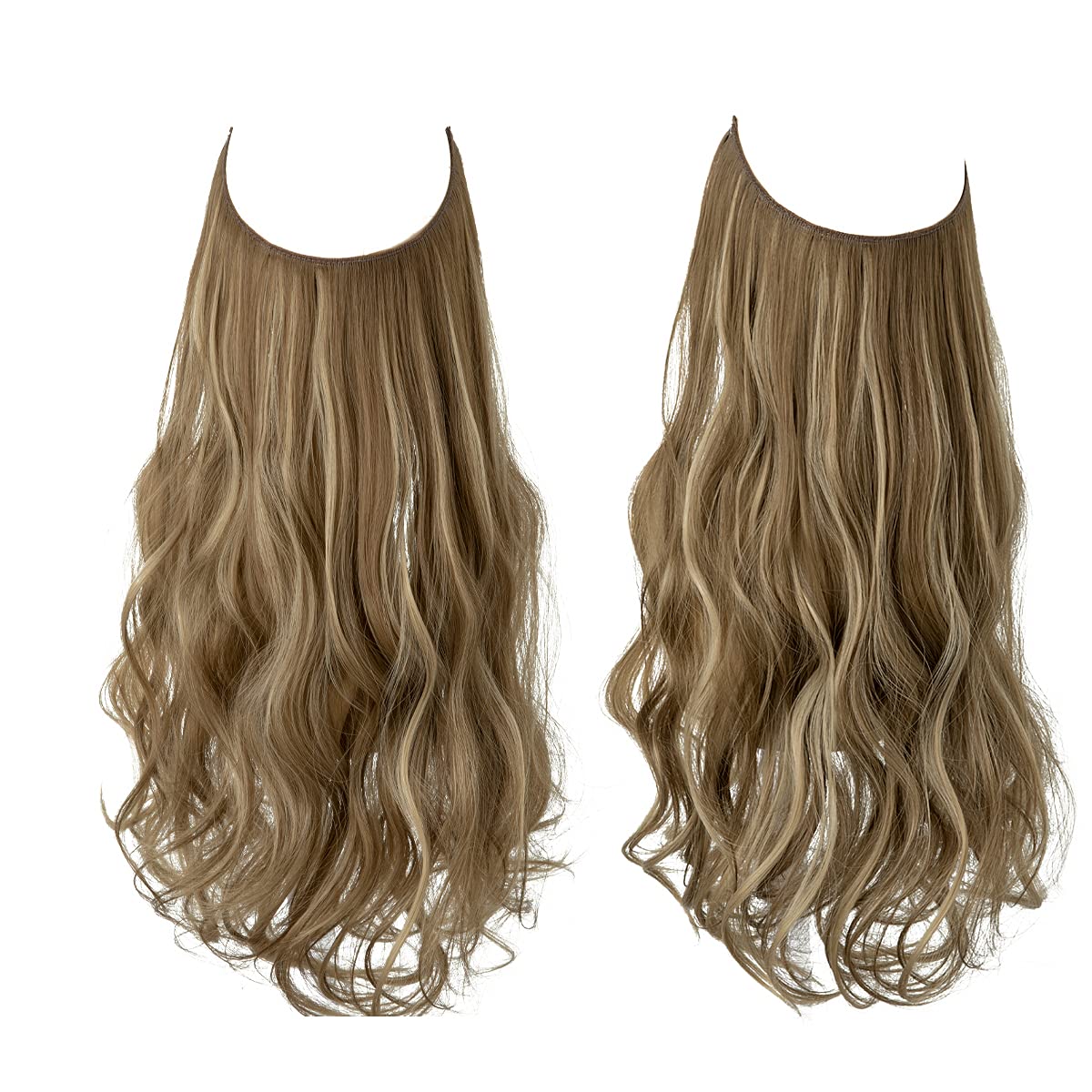 Ash Medium Brown/Ash Blonde Hair Extensions