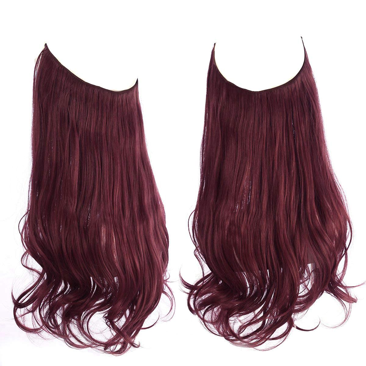 Wine Red Hair Extensions