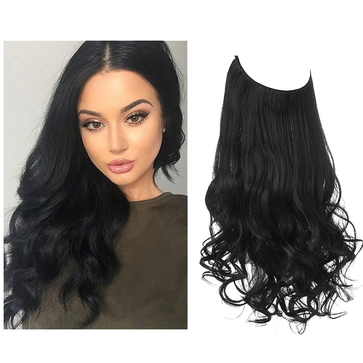 Jet Black Hair Extensions