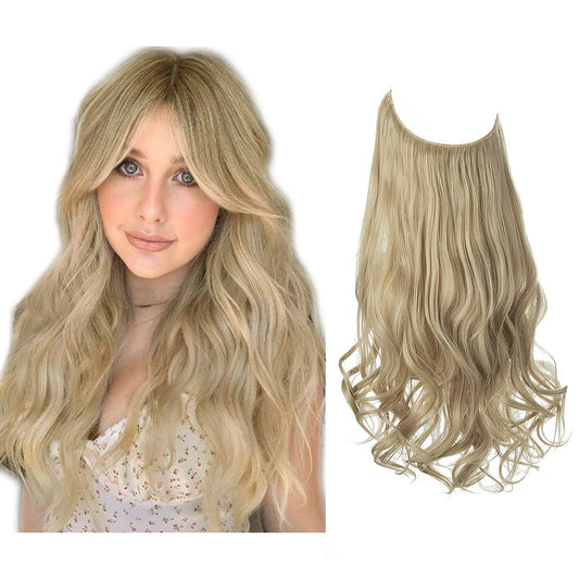 Pale Ash Blonde Hair Extensions