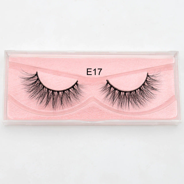 3D Mink Fur Fake Eyelashes