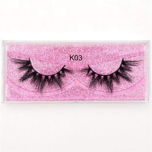 3D Mink Fur Fake Eyelashes