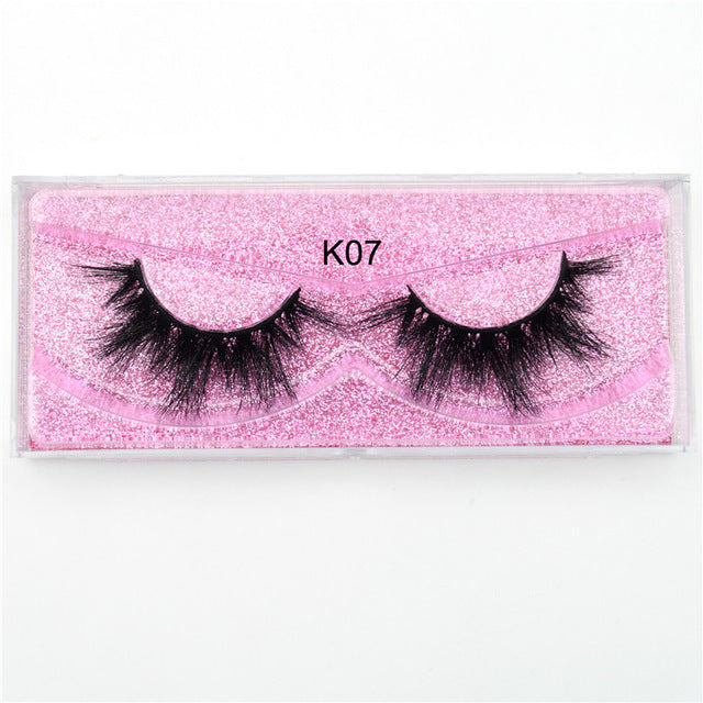 3D Mink Fur Fake Eyelashes