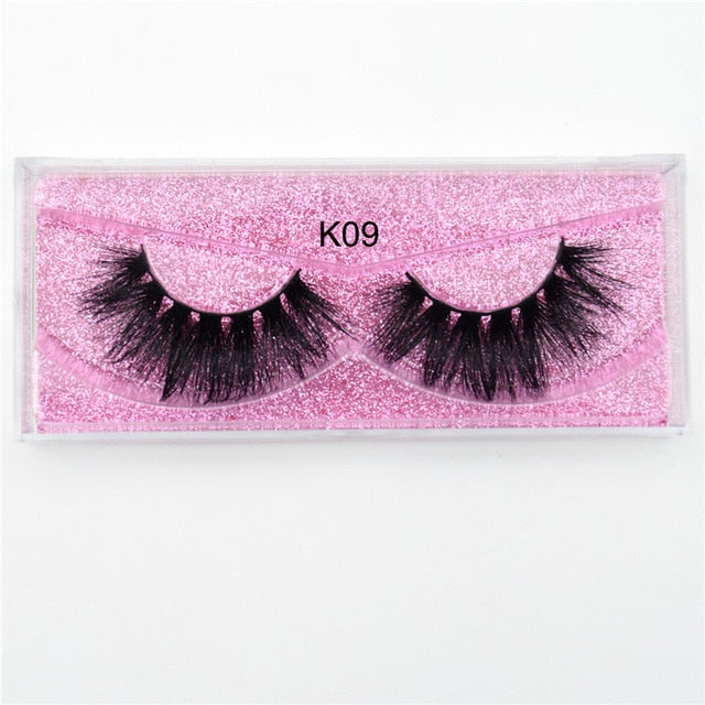 3D Mink Fur Fake Eyelashes