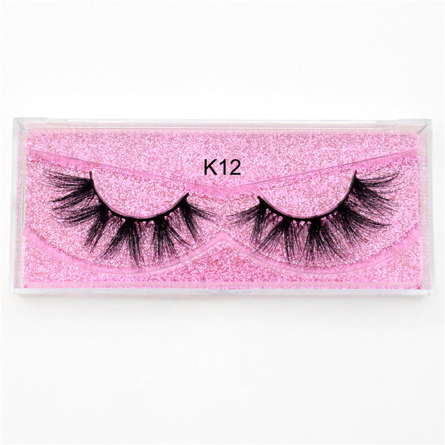 3D Mink Fur Fake Eyelashes