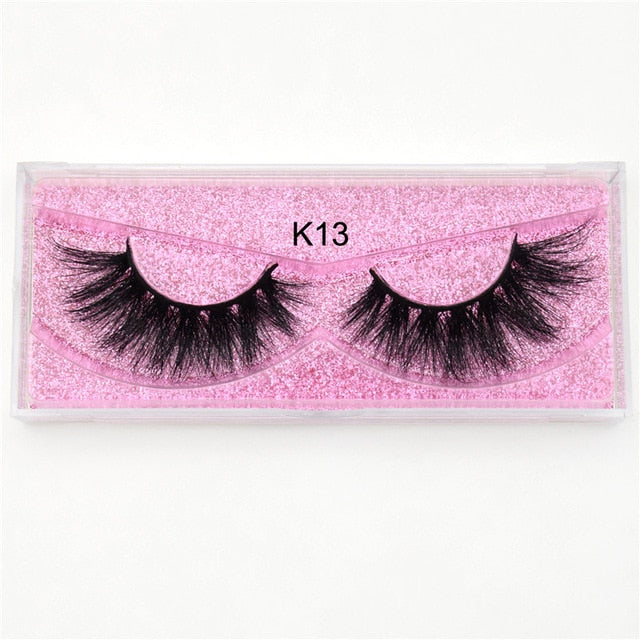 3D Mink Fur Fake Eyelashes