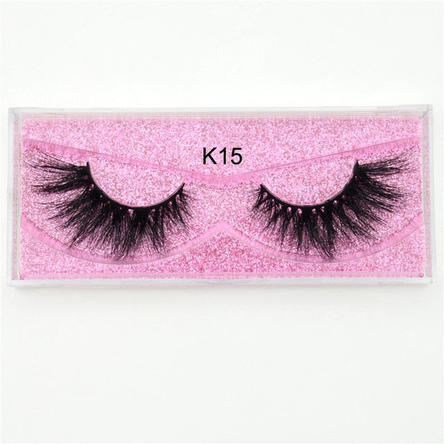 3D Mink Fur Fake Eyelashes