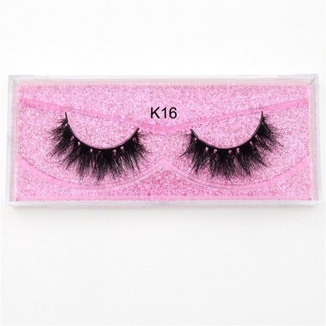 3D Mink Fur Fake Eyelashes