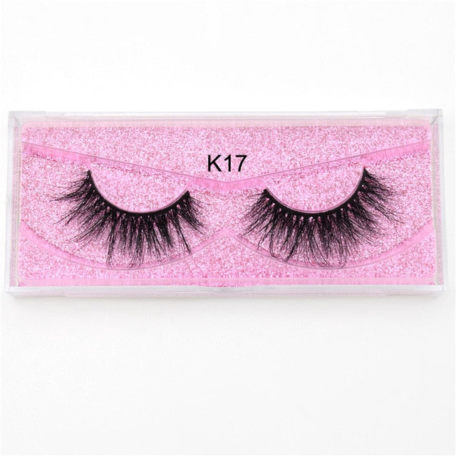 3D Mink Fur Fake Eyelashes