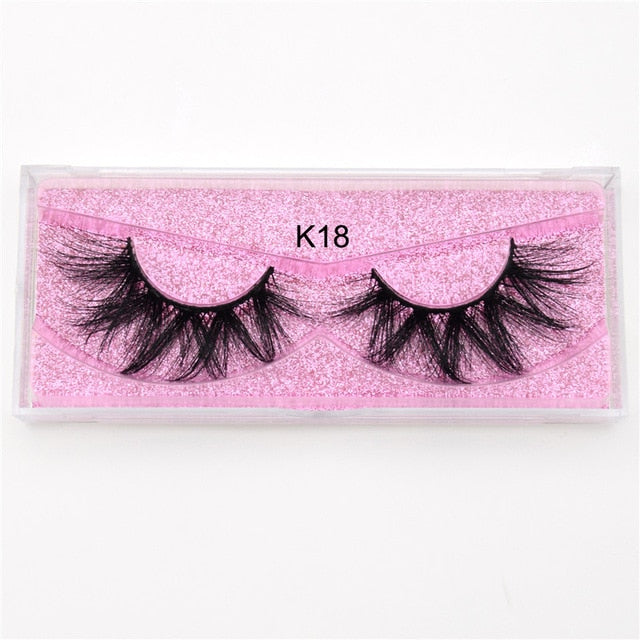 3D Mink Fur Fake Eyelashes