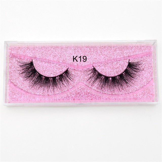 3D Mink Fur Fake Eyelashes