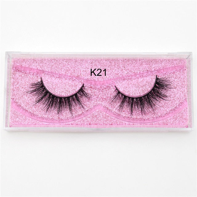 3D Mink Fur Fake Eyelashes