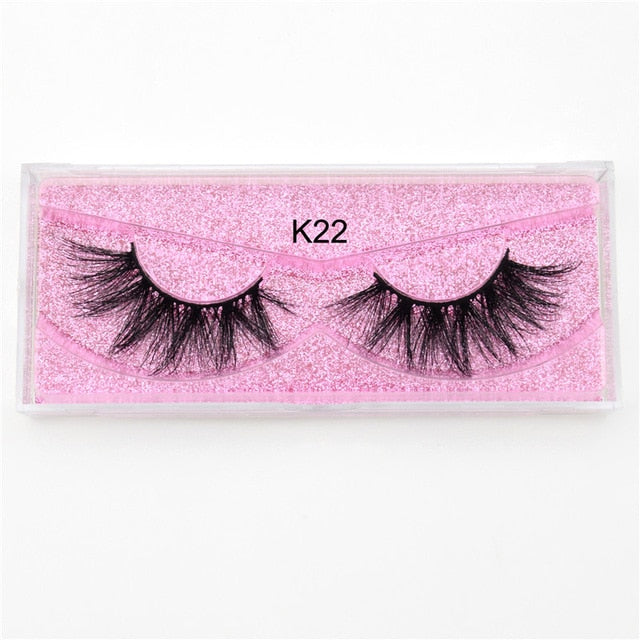 3D Mink Fur Fake Eyelashes